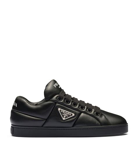 prada black sneaker 2017|Prada black sneakers nappa.